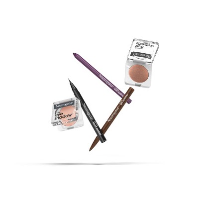 Neutrogena Intense Gel Eyeliner with Antioxidant Vitamin E, Smudge & Water-Resistant - Dark Brown - 0.004oz