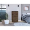 NicBex 2 Drawers Dresser for Bedroom with 1 Shelf and 1 Mirror,Chest of Drawers with Handle Free Design,Storage Dressers for Bedroom - 2 of 4