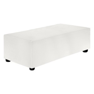Unique Bargains Stretchy Soft Comfortable Rectangular Foot Stool Cover - 1 of 4