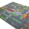 Universal Hobbies Extra Large Street Play Carpet with Education Roads, City & Buildings - 79in x 37.4in PT-2912 - 3 of 4