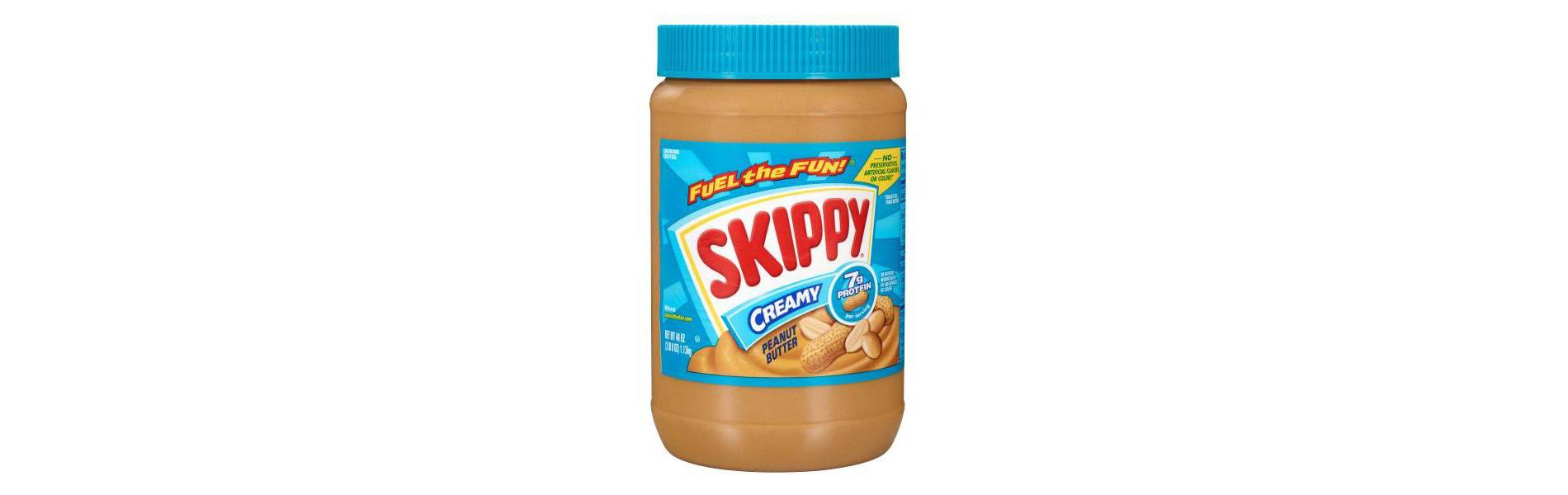 Skippy Creamy Peanut Butter - 40oz