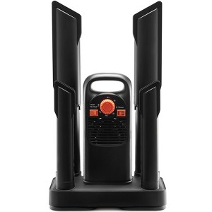 VEVOR Shoe Dryer with Timer, Detachable 4 Tubes Boot Dryers with V0-Rated Fire-Retardant Materials, Quick Drying for Work Boots, Black & Orange - 1 of 4