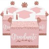 Big Dot of Happiness Rose Gold Grad - Treat Box Party Favors -  Graduation Party Goodie Gable Boxes - Set of 12 - 2 of 4