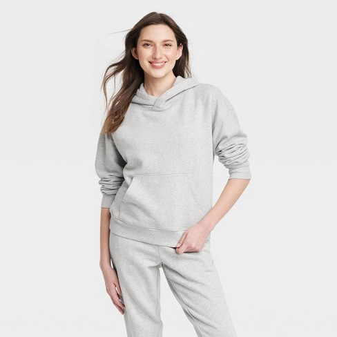 Women's Oversized Zip-up Hoodie - Wild Fable™ Heather Gray Xxl : Target