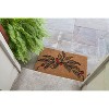 Entryways 22"x35" Williamsburg Berry Branch Handwoven Rectangular Indoor/Outdoor Doormat Red/Black - 3 of 4