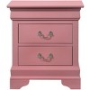 NicBex 21 Inch Nightstand with 2 Drawers,Bedside Tables with Metal Handles for Bedroom,Living Room - 3 of 4