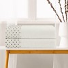 Unique Bargains Polka Dot Lightweight Quick Drying Bath Towels 2 Pcs - 3 of 4