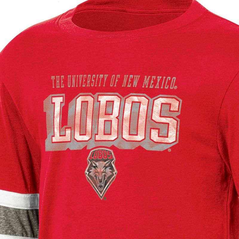 NCAA New Mexico Lobos Boys&#39; Long Sleeve T-Shirt, 3 of 4