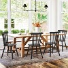 Arceso Windsor Dining Chair Set of 4, Spindle Back Wooden Chairs for Kitchen and Dining Room, Restaurant, Cafe, Hotel, Black - 3 of 4