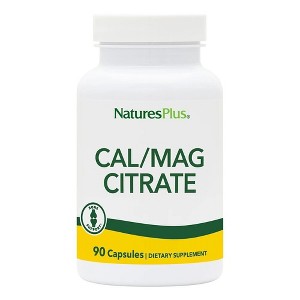 Calcium/Magnesium Citrate Vcaps by Nature's Plus  -  90 Capsule - 1 of 2