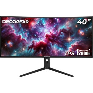 Deco Gear 40" Curved Ultrawide Nano IPS Monitor, 5120x2160 5K2K, 21:9, HDR10 - 1 of 4