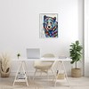 Stupell Industries Geometric Hued Abstract Bear Framed Giclee Art - 3 of 4