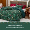 King Size Christmas Duvet Cover Set - Festive Holiday Bedding with Gift Design, Includes 1 Duvet Cover and 2 Pillow Shams - 2 of 4