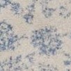 ivory/light blue