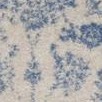 ivory/light blue