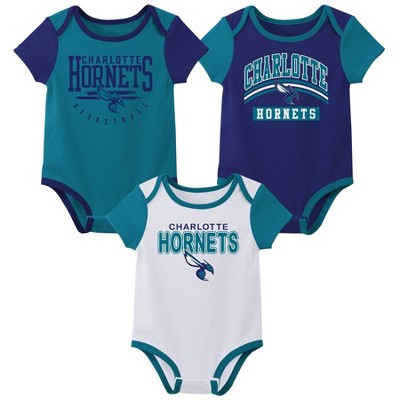 NBA Charlotte Hornets Boys' 3pk Bodysuit Set