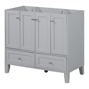 Dexmalle Gray 36''Bathroom Vanity without Countertop - 1 of 4