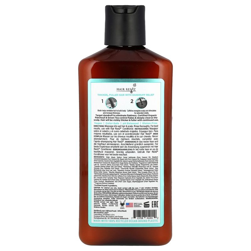 Petal Fresh Hair ResQ, Thickening Treatment, Biotin Shampoo, 12 fl oz (355 ml), 2 of 3