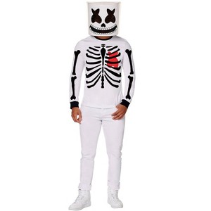 Marshmello Mello Skeleton Adult Costume - 1 of 1