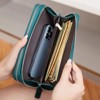 BEAFUP Women’s Wallet,RFID Blocking Wallet with Double Zipper & 12+ Card Slots - Large Capacity Travel Purse for Daily Use,and Shopping - 4 of 4