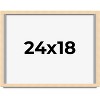 PosterPalooza | Classic Modern Yellow Picture Frame - UV Acrylic, Backing Board, Hanging Hardware Included - 2 of 4