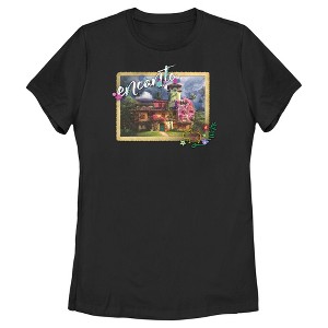 Women's Encanto Postcard From A Magical Casa T-Shirt - 1 of 4