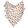 Sweet Jojo Designs Boy Swaddle Baby Blanket Watercolor Sports Theme Multicolor - 2 of 4