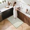 Modern Abstract Rug Washable Rug Non Slip, Low Pile Thin Foldable Mat - 3 of 4