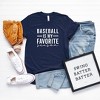 Simply Sage Market Women's Baseball Is My Favorite Season Short Sleeve Graphic Tee - 2 of 2