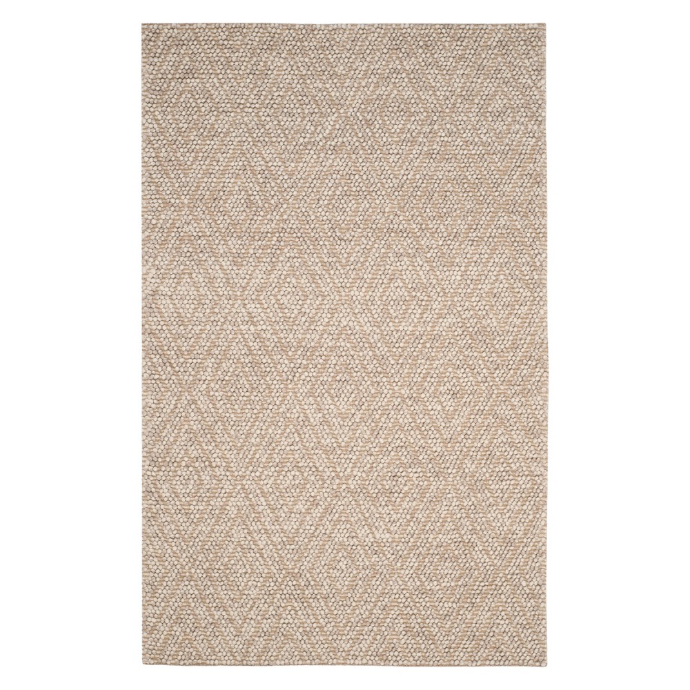 6'x9' Glen Rug Beige - Safavieh