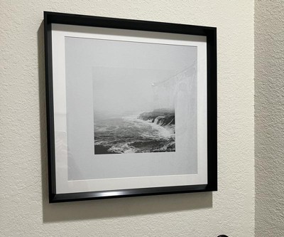 20 X 20 Foggy Shore Framed Wall Art - Threshold™ Designed With Studio  Mcgee : Target
