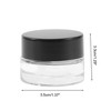 Unique Bargains Transparent Cream Glass Bottle for Bathroom 1 Pc - 4 of 4