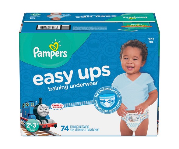 Pampers Easy Ups Boys' Training Pants Super Pack - (Select Size)