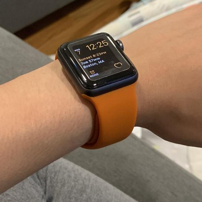 Burnt orange outlet apple watch band