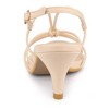 Allegra K Women's Strappy Slingback Kitten Heels Sandals - 4 of 4