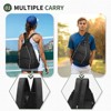Unique Bargains Lightweight Durable Water Resistant Multi-Functional Tennis Pickleball Sling Bags 1 Pc - 2 of 4
