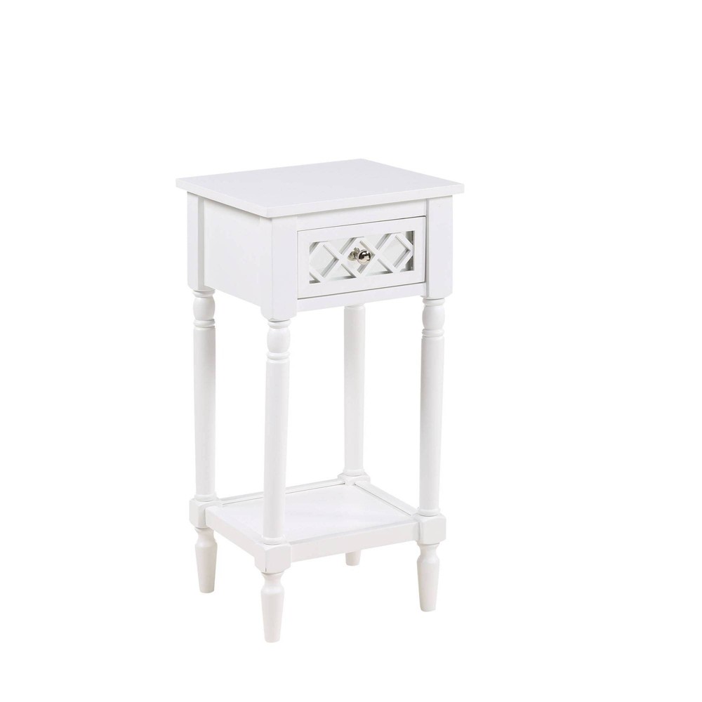 Photos - Coffee Table French Country Khloe Deluxe Accent Table White - Breighton Home