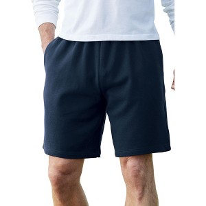 KingSize Men's Big & Tall Comfort Fleece Shorts - 1 of 4