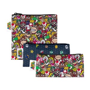 Nintendo Reusable Sandwich and Snack Bag Set - Super Mario - 3pcs - 1 of 4