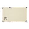 Bone Dry Large Gray Stripe Embroidered Paw Pet Mat - 2 of 4