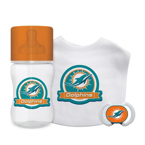 Babyfanatic 3 Piece Gift Set - Nfl Miami Dolphins - Officially