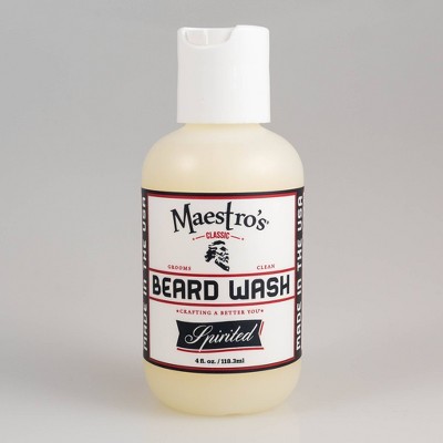 Maestro's Classic Beard Wash Spirited Blend - 4.0oz