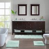 Tufted Pearl Channel Fade and Stain Resistant Solid Bath Rug - image 2 of 4