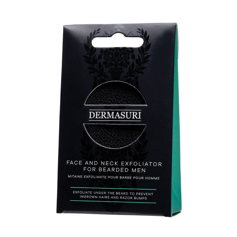 Dermasuri Men&#39;s Exfoliating Beard &#38; Face Scrub Scrubber - 1ct, 6 of 11