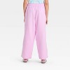 Girls' Paperbag Waist Gauze Pants - Cat & Jack™ - 2 of 3