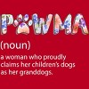 Men's Design By Humans Grandmother Loves Grandogs Pawma By littlesenh1 T-Shirt - 2 of 2
