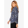 Jessica London Women's Plus Size Wrinkle-Free Stretch Poplin Shirt - 4 of 4