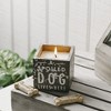 Pavilion Gift Company - Dog - 8 oz - 100% Soy Wax Candle Scent: Serenity - Flame Candles - 2 of 4