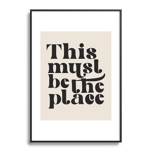 DirtyAngelFace This Must Be The Place Metal Framed Art Print - Deny Designs - 1 of 3