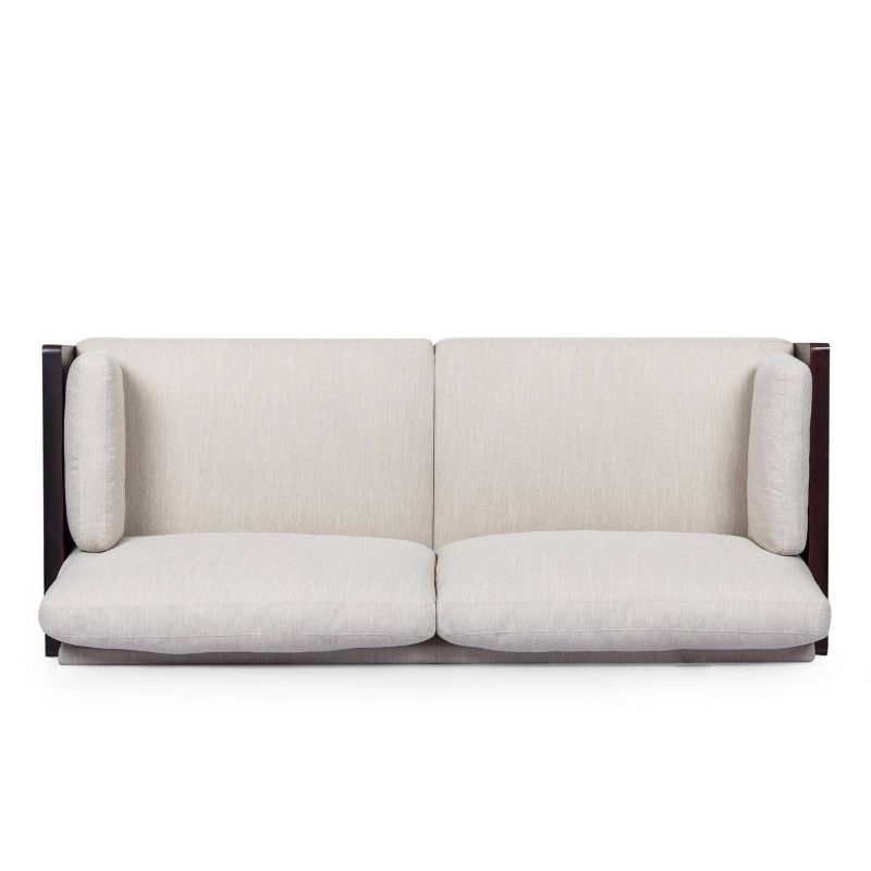 Sofia Mid-Century Modern Upholstered 3 Seater Sofa - Christopher Knight Home, 6 of 12